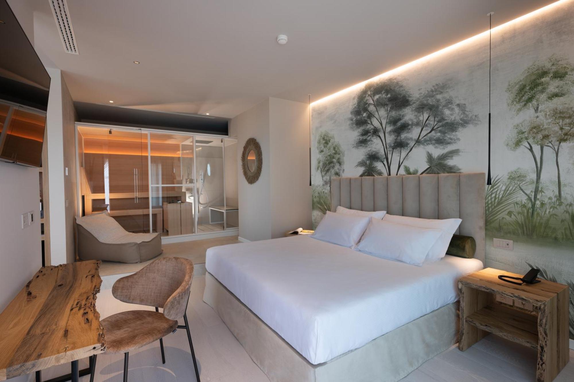 萨伏伊海滩温泉水疗酒店 比比翁 外观 照片 A bedroom at the hotel