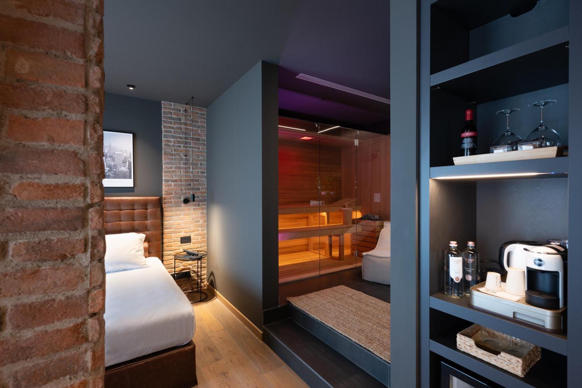 萨伏伊海滩温泉水疗酒店 比比翁 外观 照片 A room at the hotel